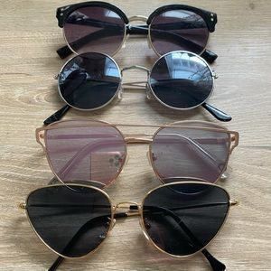LOT OF FOUR SUNGLASSES AMERICAN EAGLE